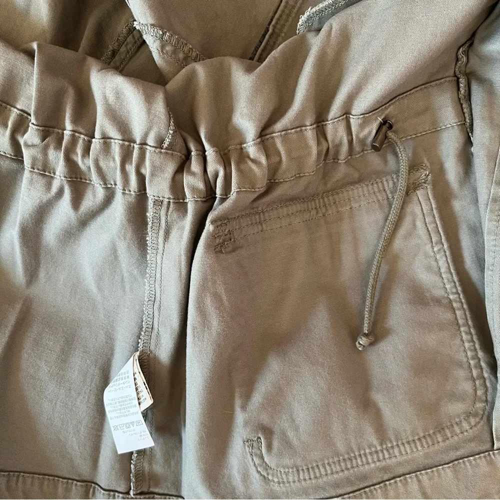 L.L. Bean Classic Utility Jacket Coat Olive Army Green Women's Small Petite - Picture 13 of 13